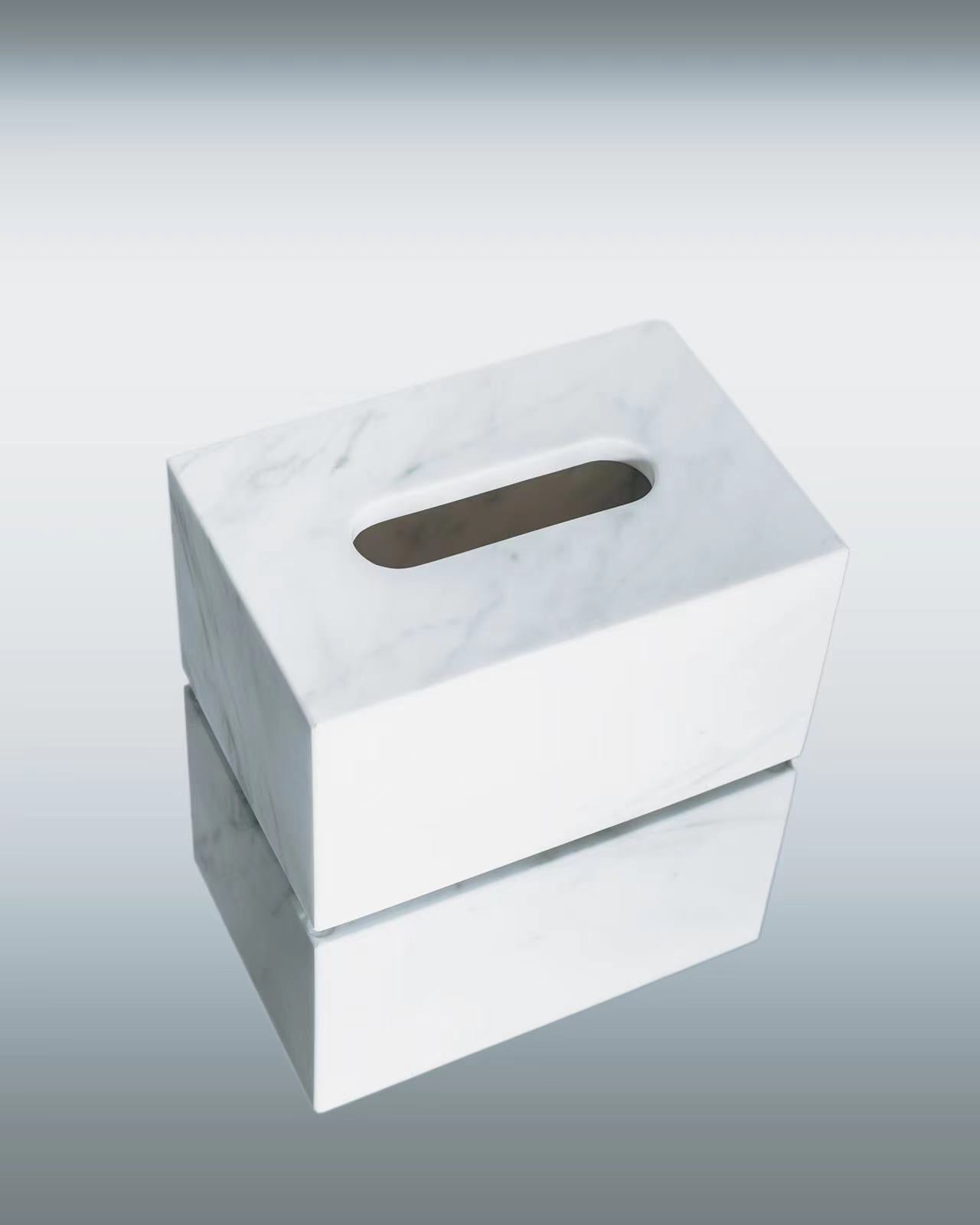 MARBLE TISSUE BOX M