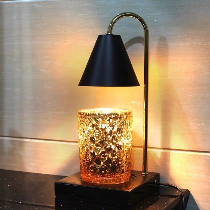 Candle Warmer Lamp Marble Square